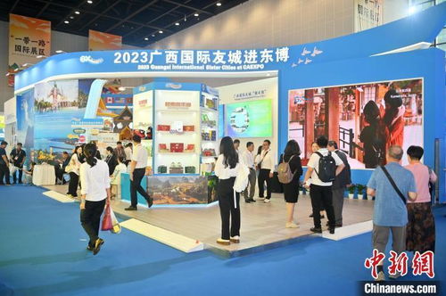 第20届东博会 广西国际友城进东博 多国特产受民众青睐